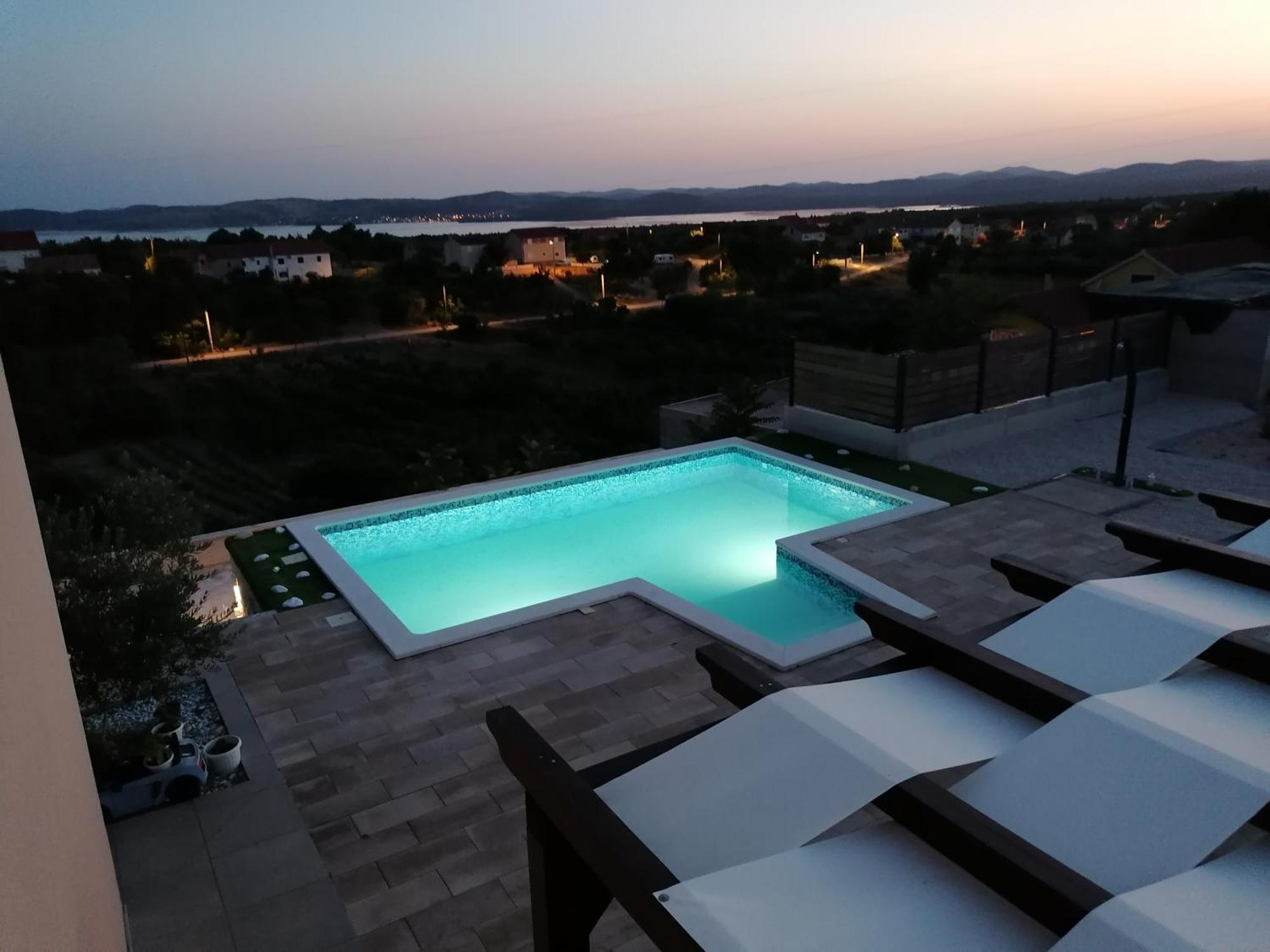 Villa Scolopax Rusticola Skradin With Heated Pool Экстерьер фото