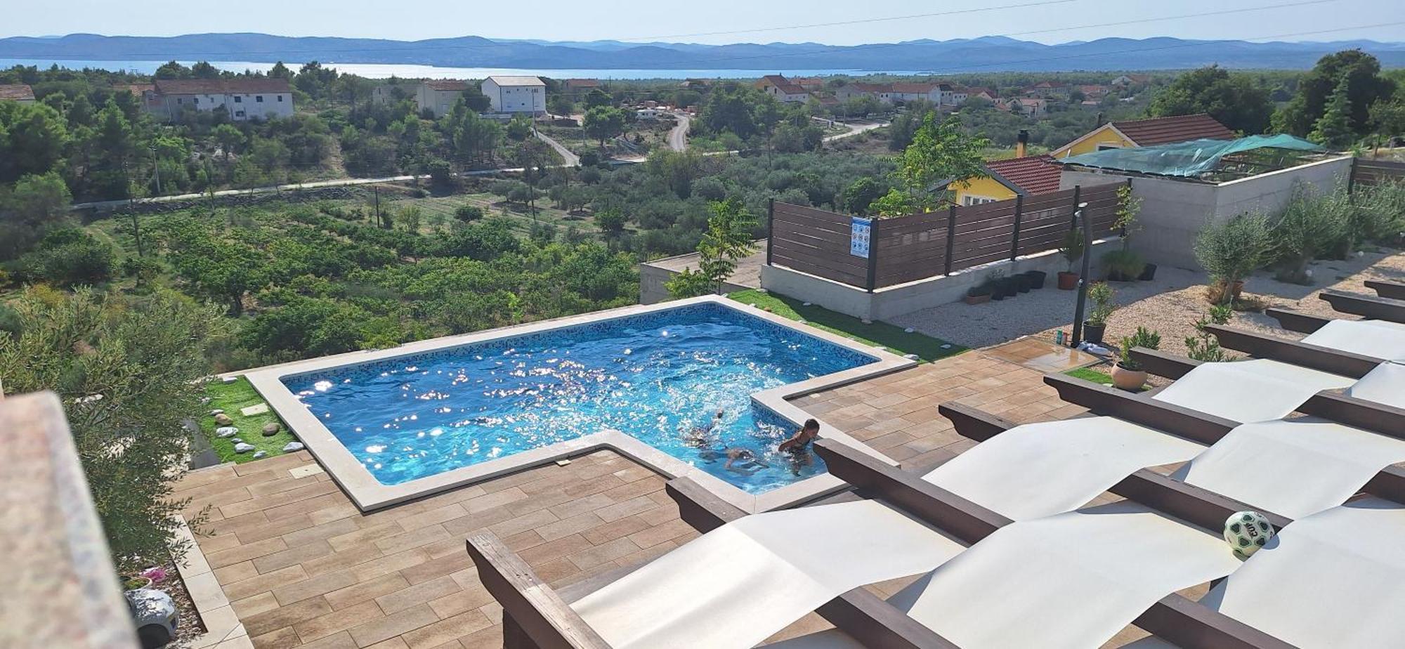 Villa Scolopax Rusticola Skradin With Heated Pool Экстерьер фото